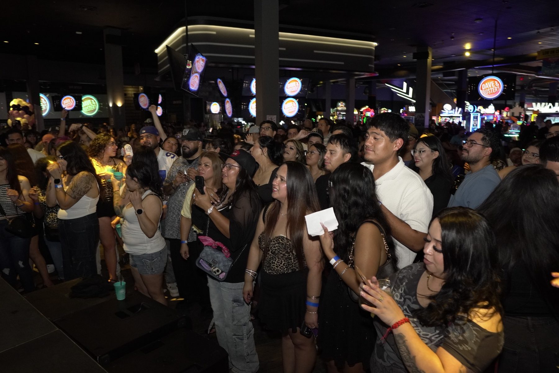Guests enjoying the Labor Day Latin Explosion