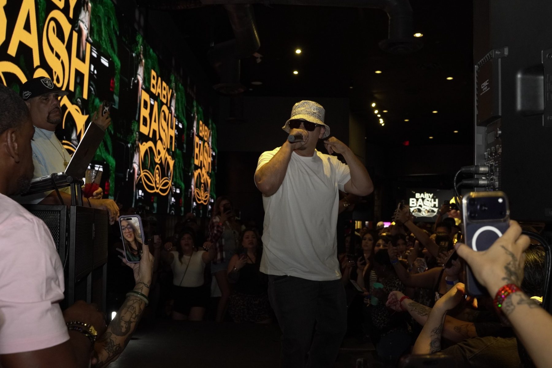 Baby Bash performing live at the Labor Day Latin Explosion